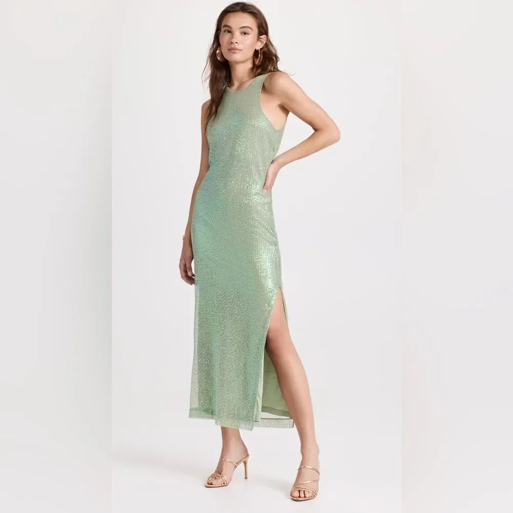 Anthropologie byTiMo Sequins Strap Dress/ size XS